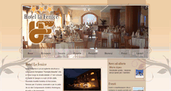 Desktop Screenshot of hotellafenice.net